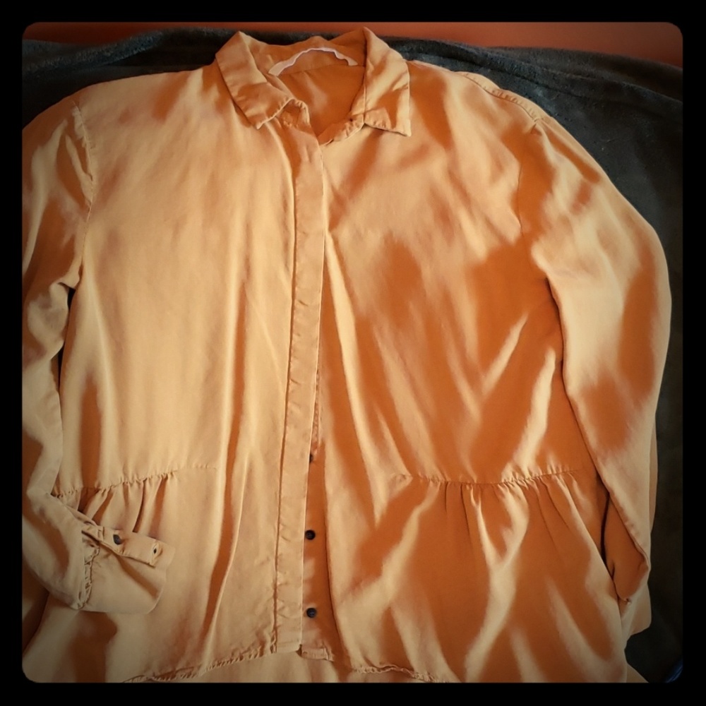 High low Zara shirt